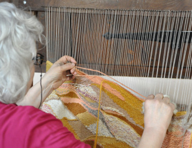 Atelier de tissage, Goikola